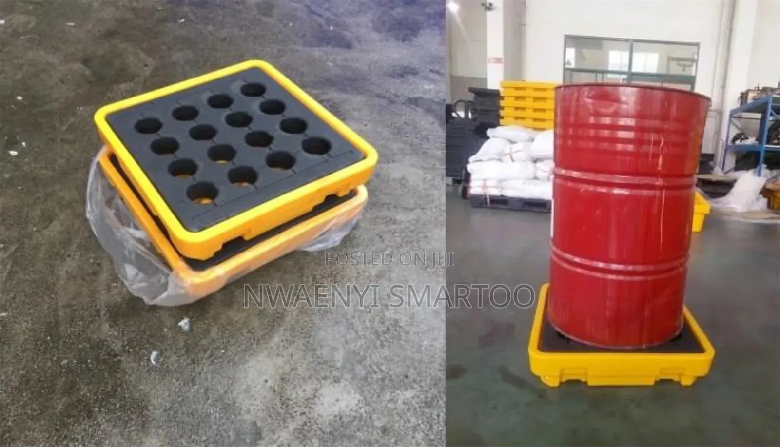 Oil Spill Pallet Containment