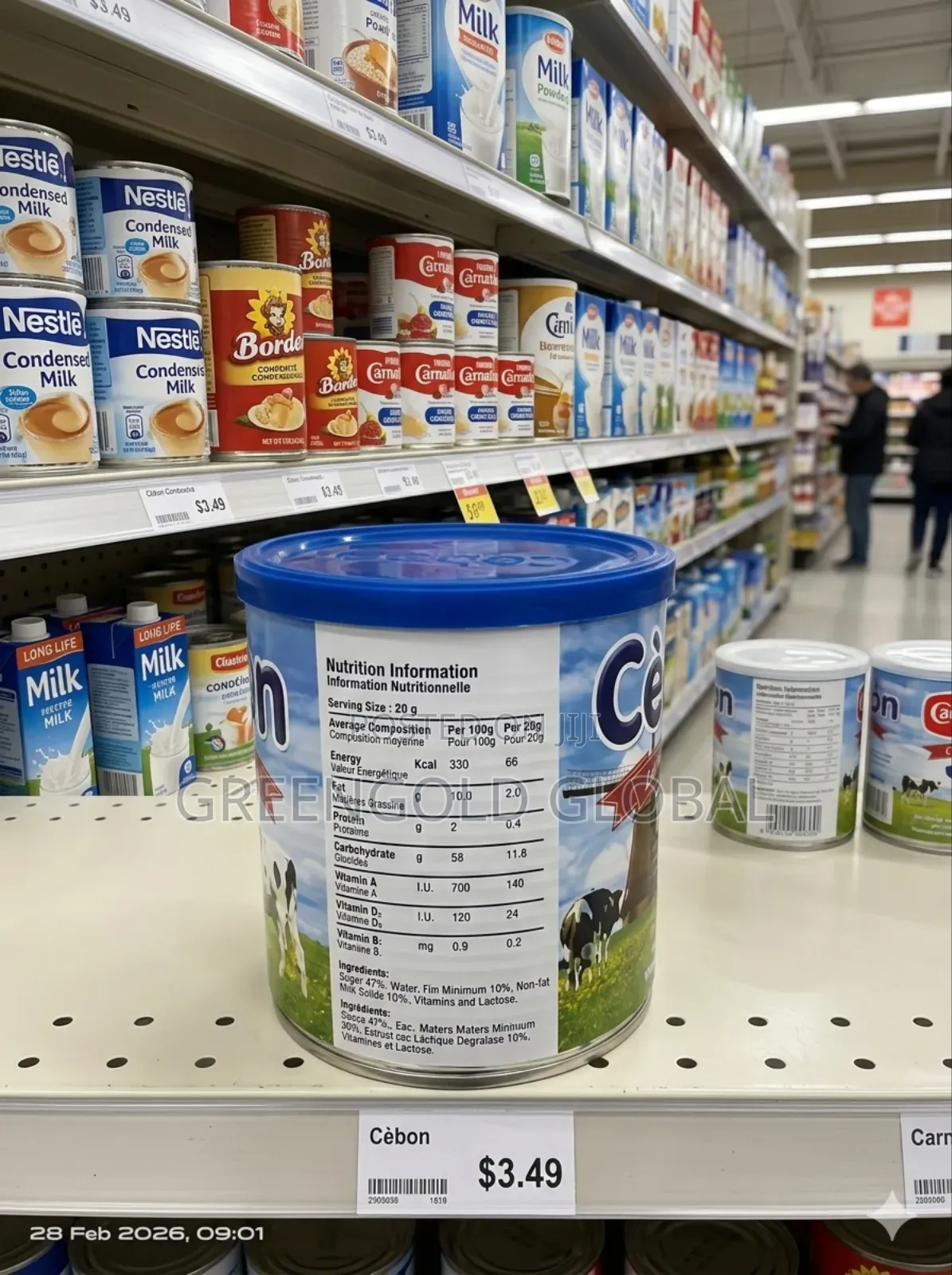 Cebon Condensed Milk Affordable Luxury for the Family