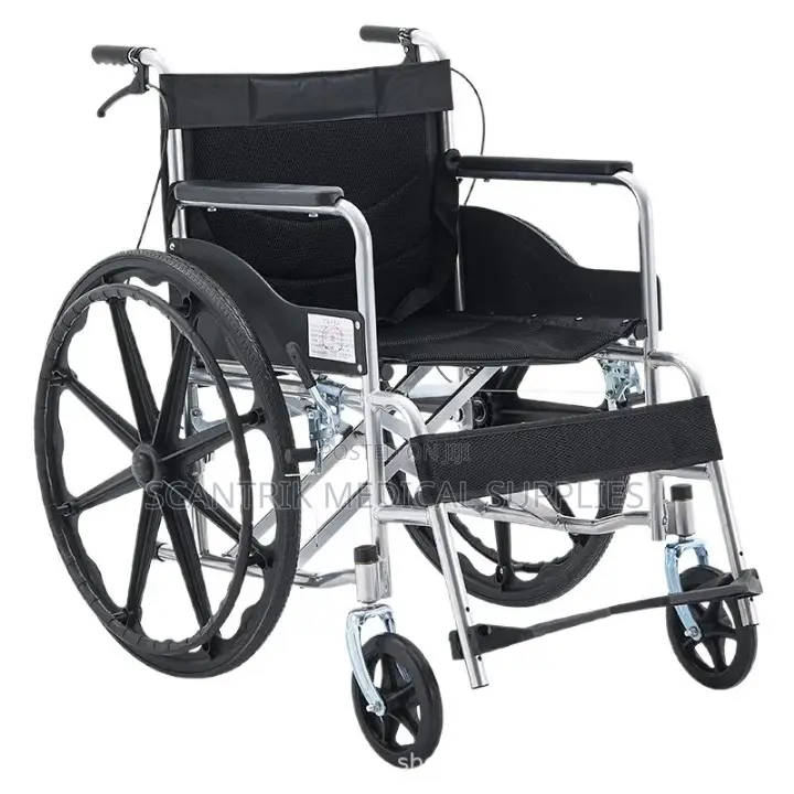 High Back Manual Wheelchair for Enhanced Support