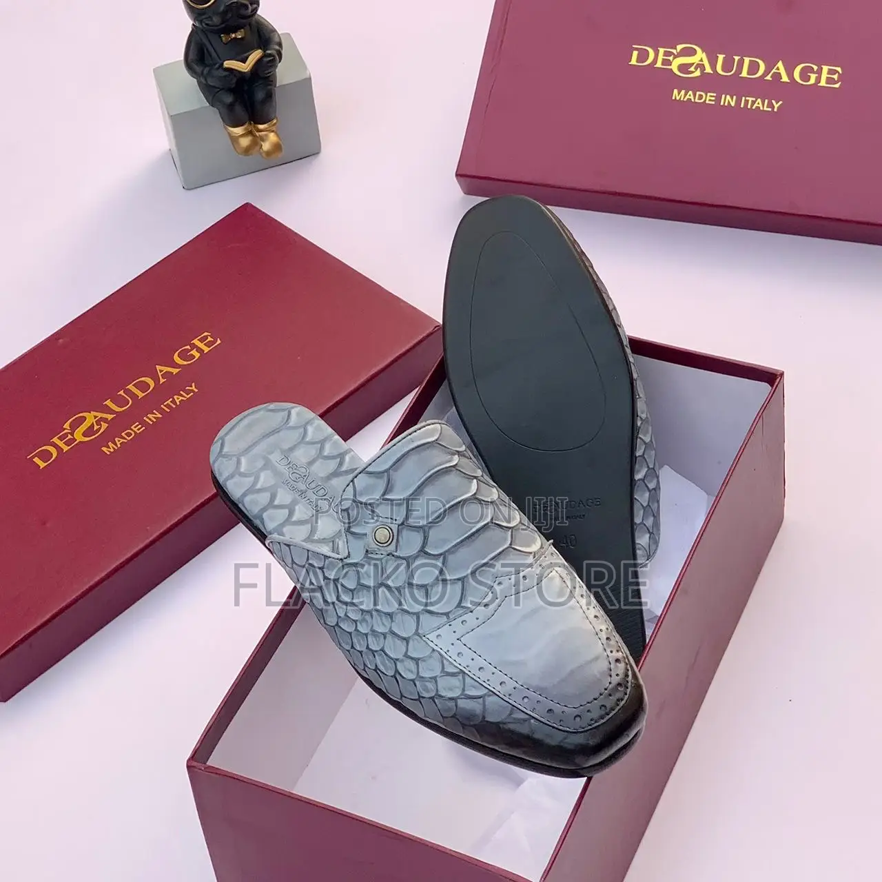 Original Desaudage Leather Mules