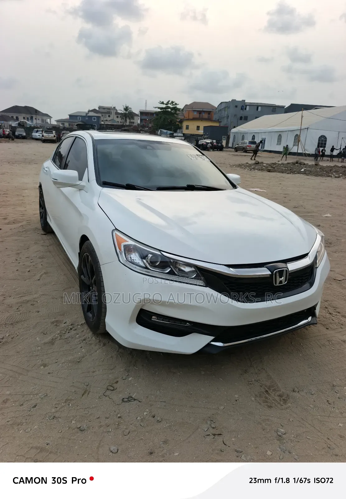 Honda Accord 2013 White