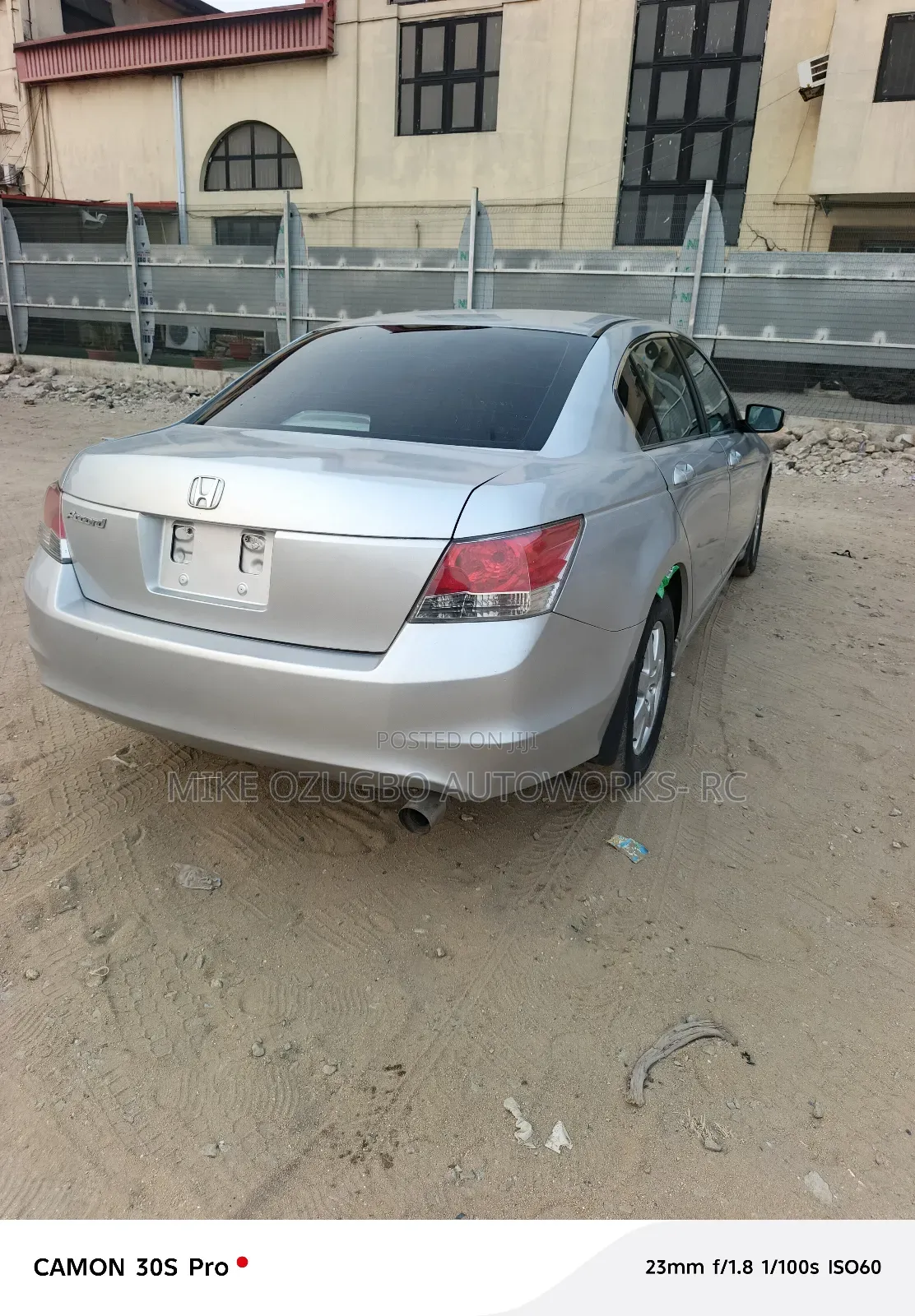 Honda Accord 2008 Silver