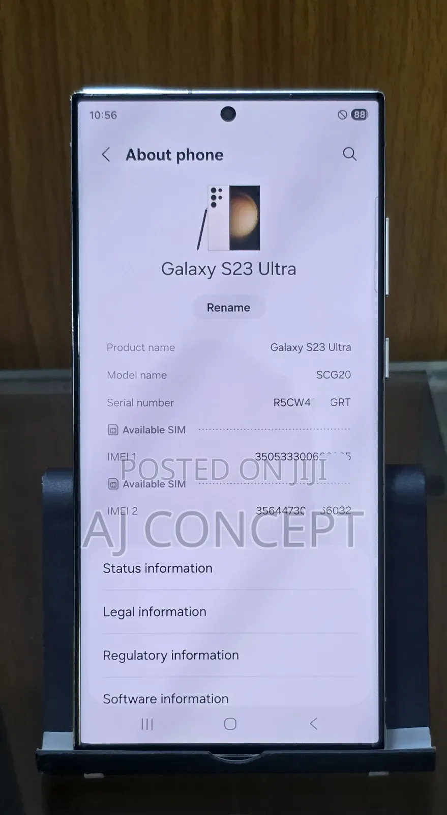 Samsung Galaxy S23 Ultra 256 GB White
