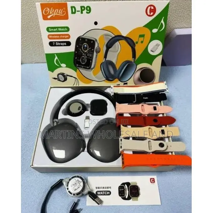 D-P9 Smart Watch Set.
