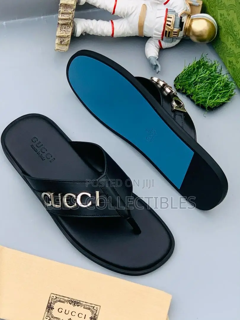Top Quality Gucci Leather Slippers