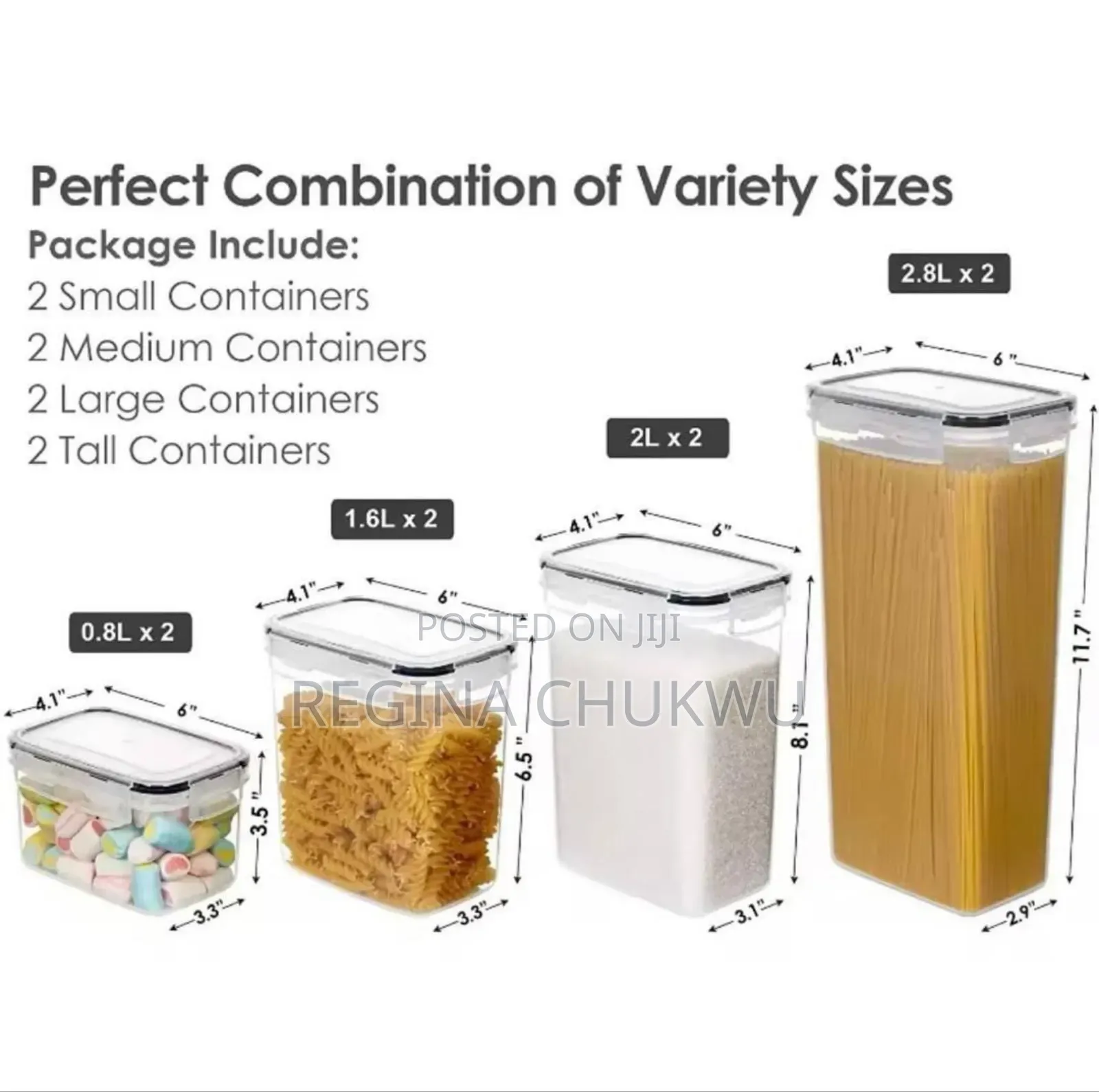 7pcs Airtight Storage Container
