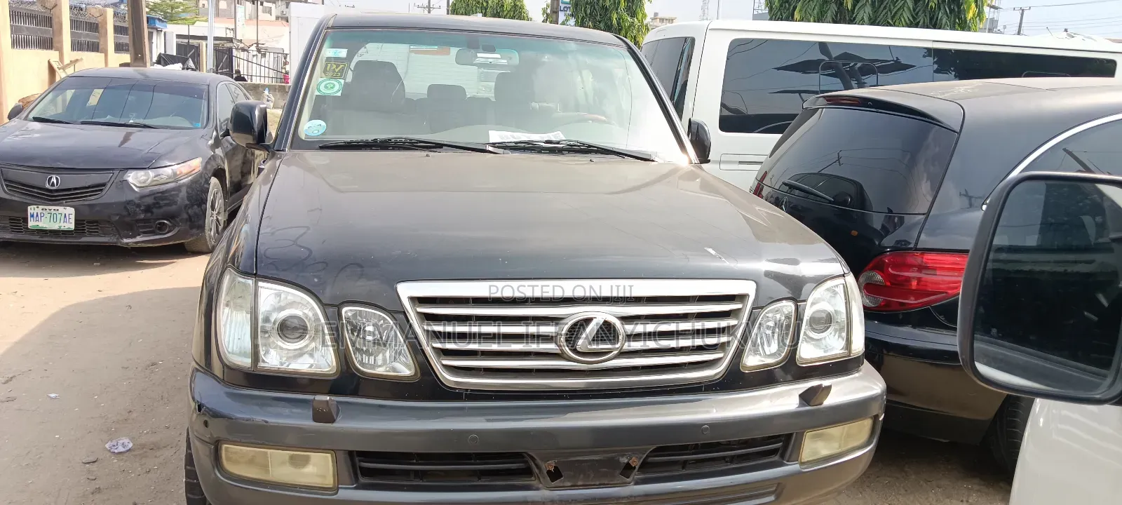 Lexus LX 470 Sport Utility 2007 Black
