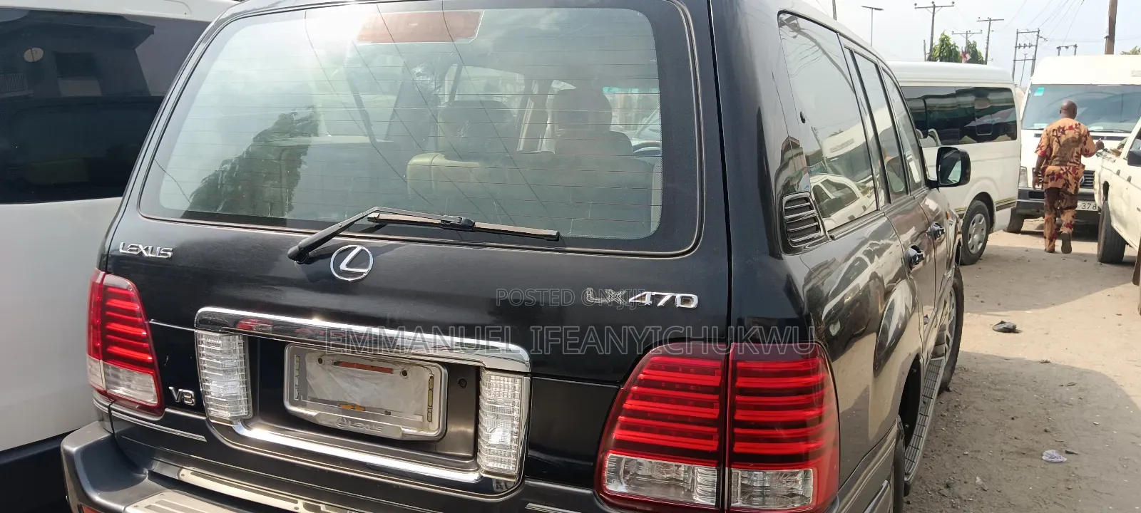 Lexus LX 470 Sport Utility 2007 Black