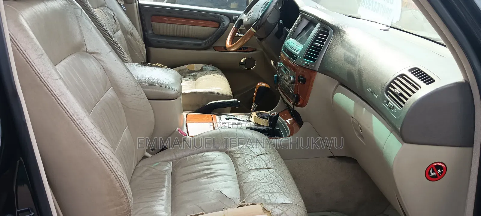 Lexus LX 470 Sport Utility 2007 Black