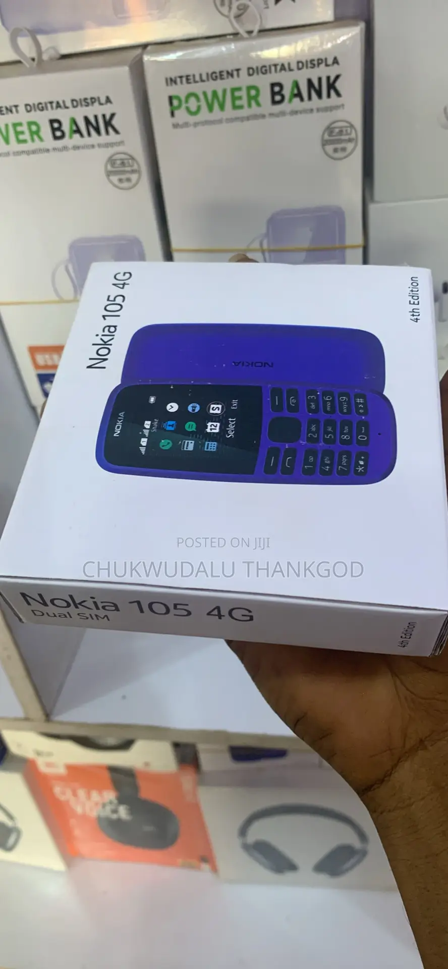 New Nokia 105 Black