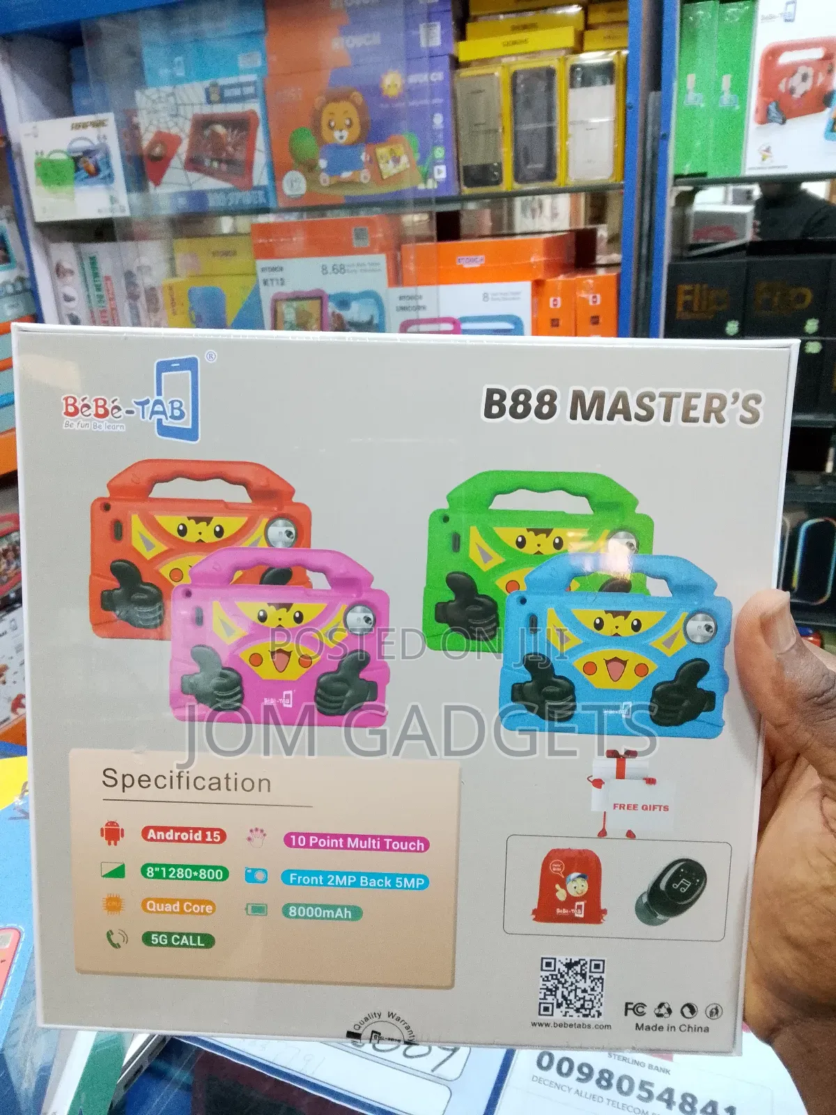 New Bebe B88 Master 256 GB