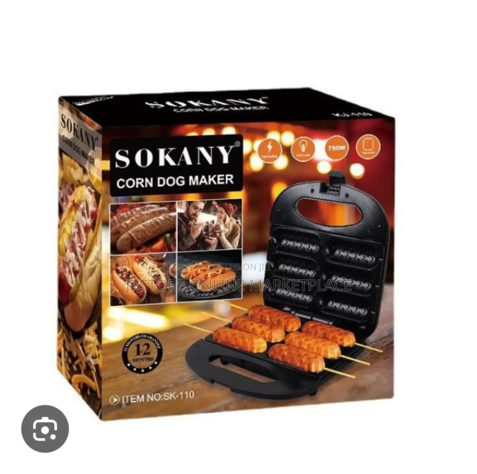 Sokany Corn Dog Maker, Model Sk-110