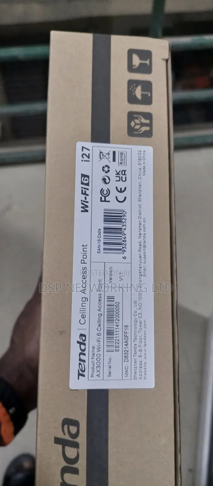 Tenda Ax3000 Wifi 6 Ap I27