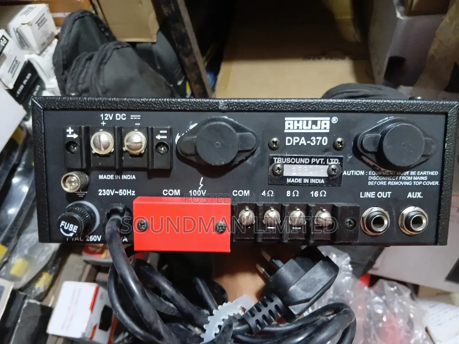 Original India Ahuja Amplifier Dpa-370