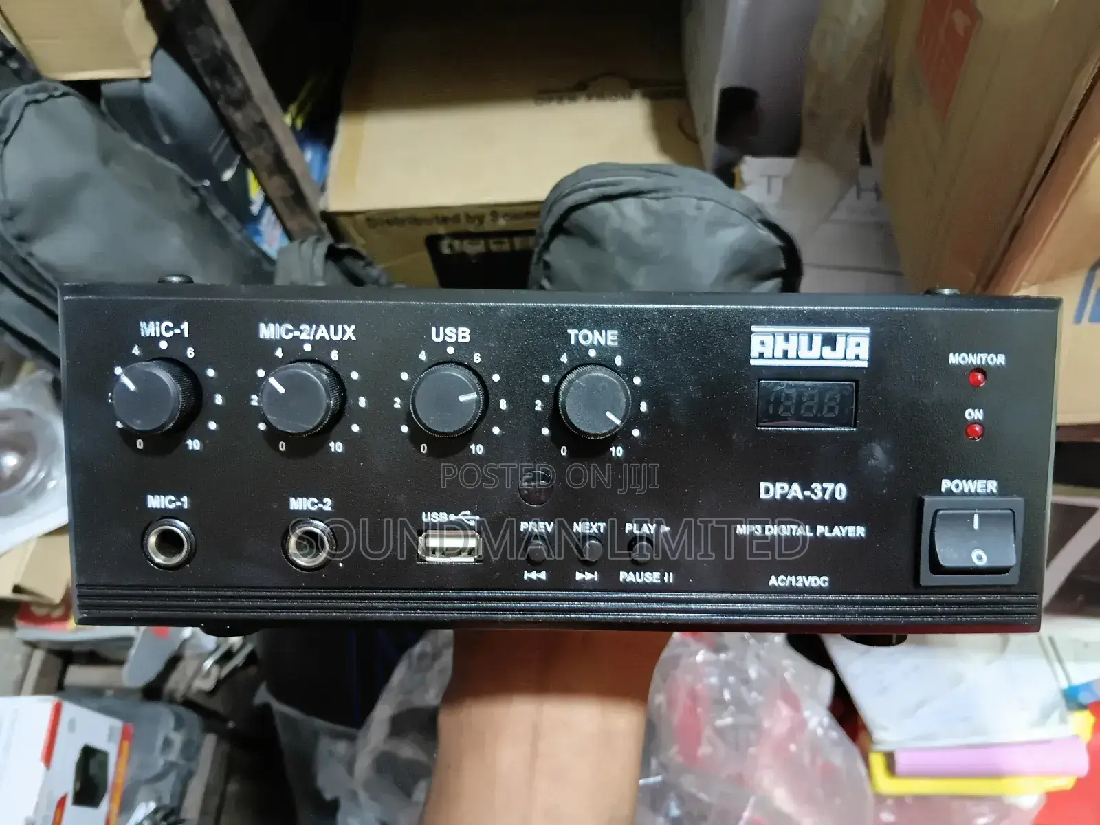 Original India Ahuja Amplifier Dpa-370