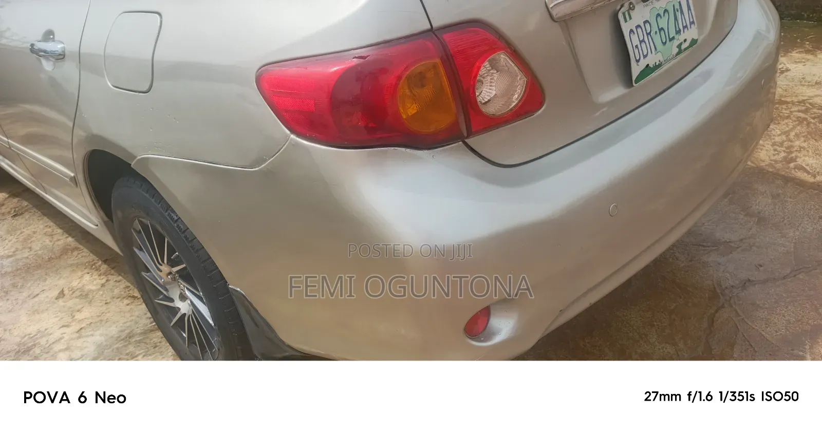Toyota Corolla 2008 Gold
