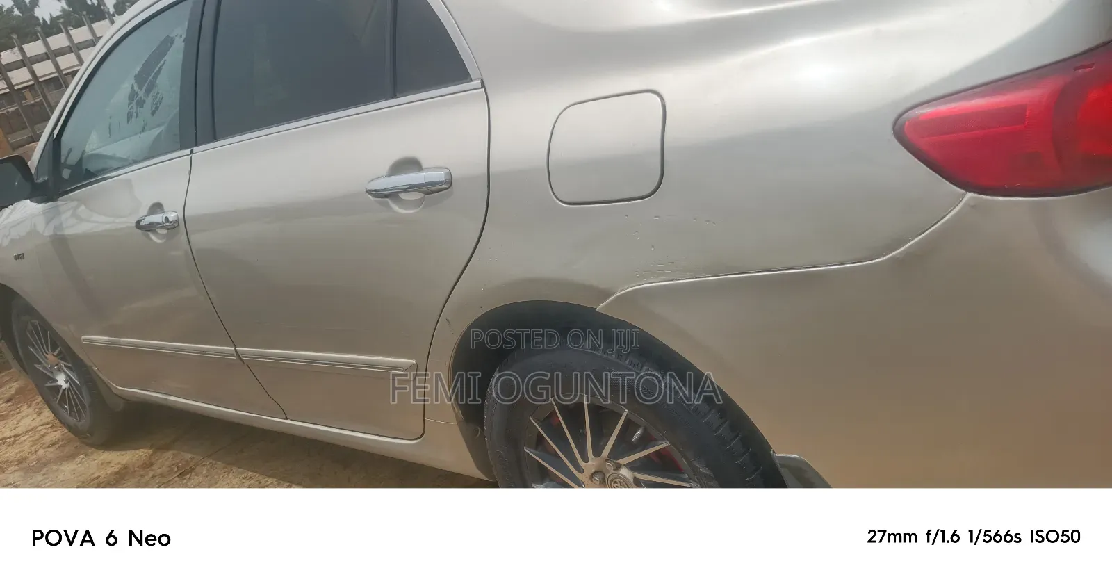 Toyota Corolla 2008 Gold