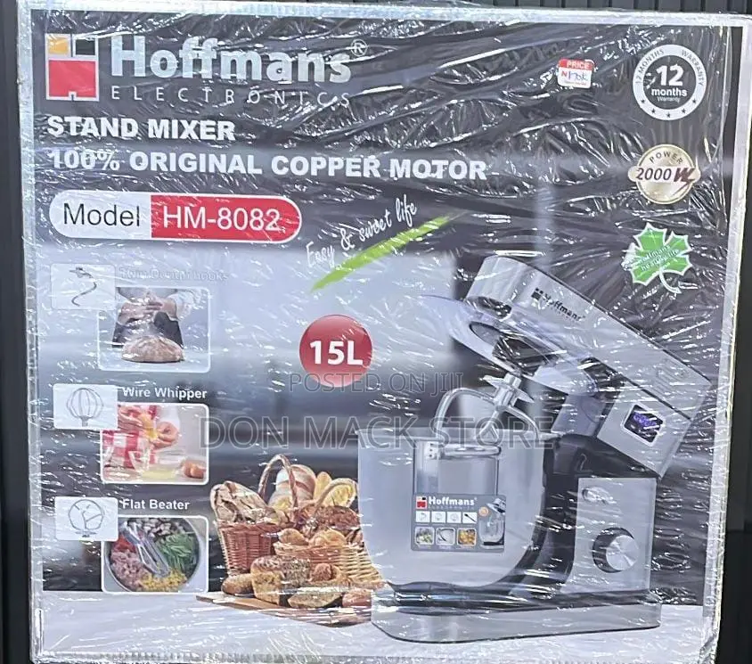 Hoffman's Stand Mixer Extra Large 15litre