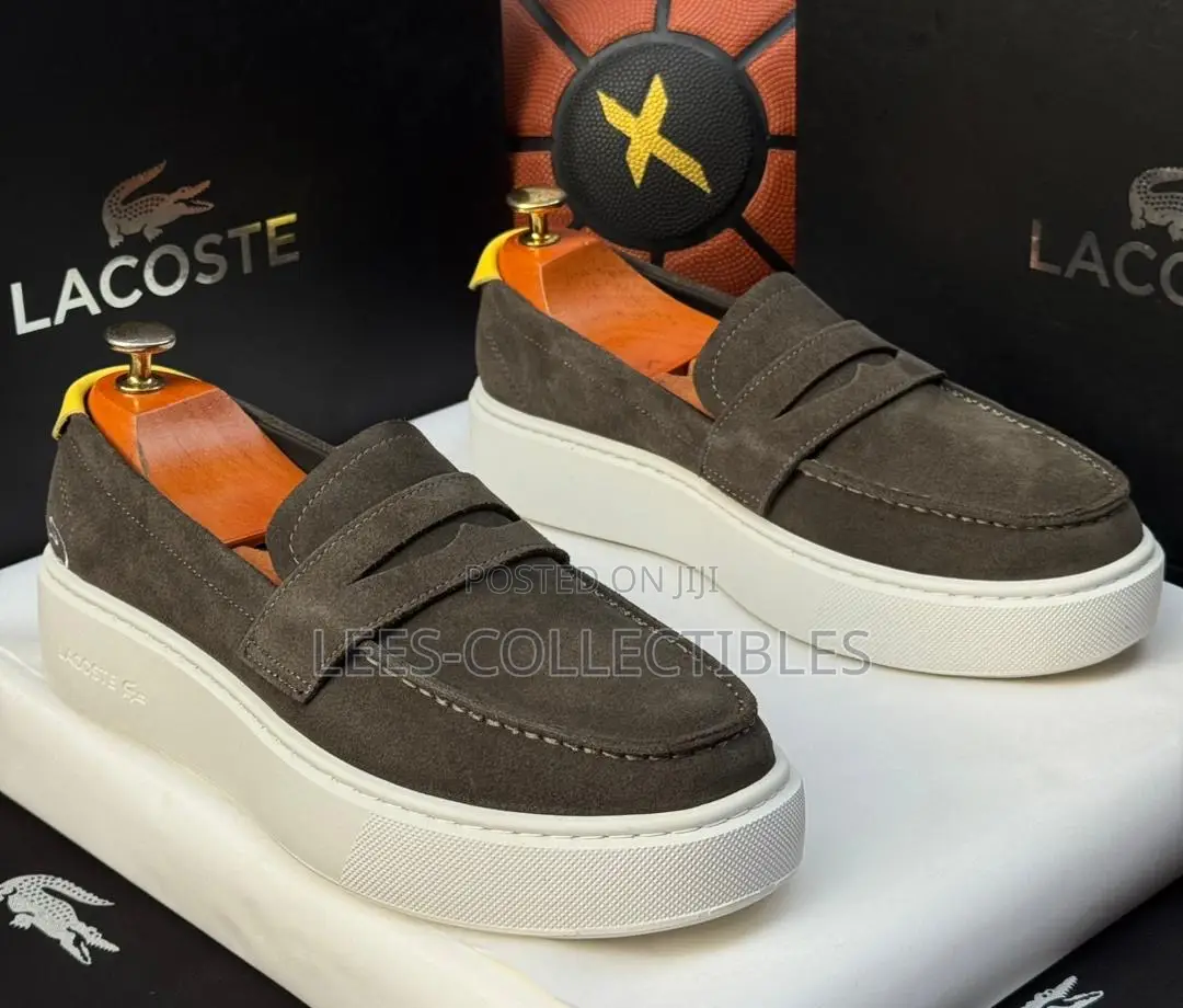 New Lacoste Suede Shoes