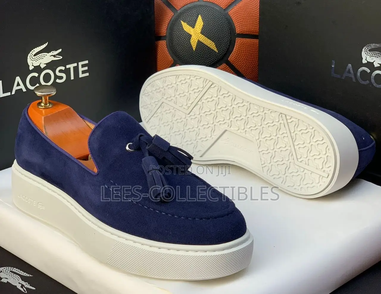 New Lacoste Suede Shoes