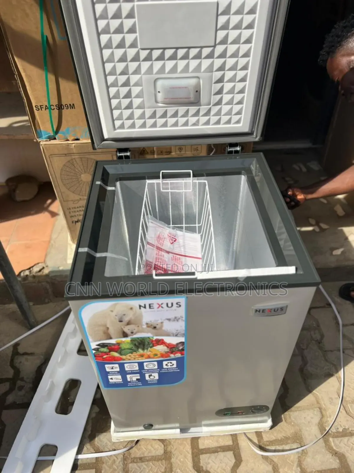 Brand New Nexus Chest Freezer (100l) Key Fast Freezing Warranty 1year