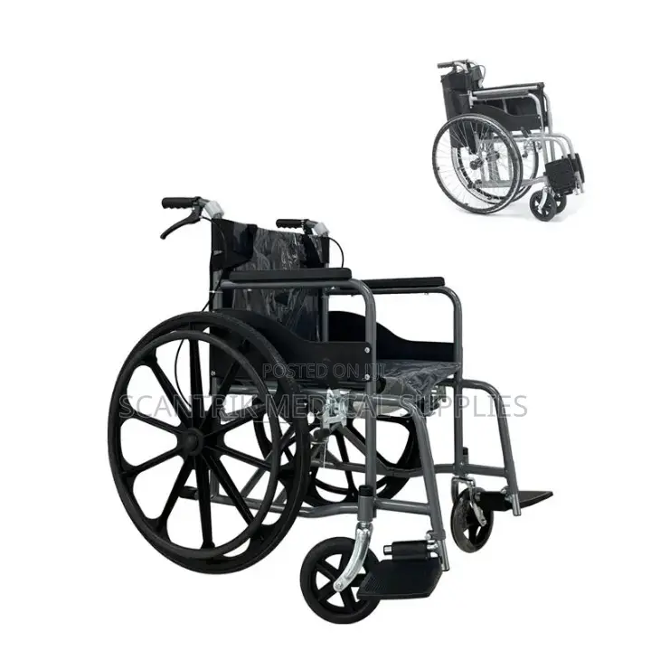 Removable Armrest Manual Wheelchair for Easy Transfers