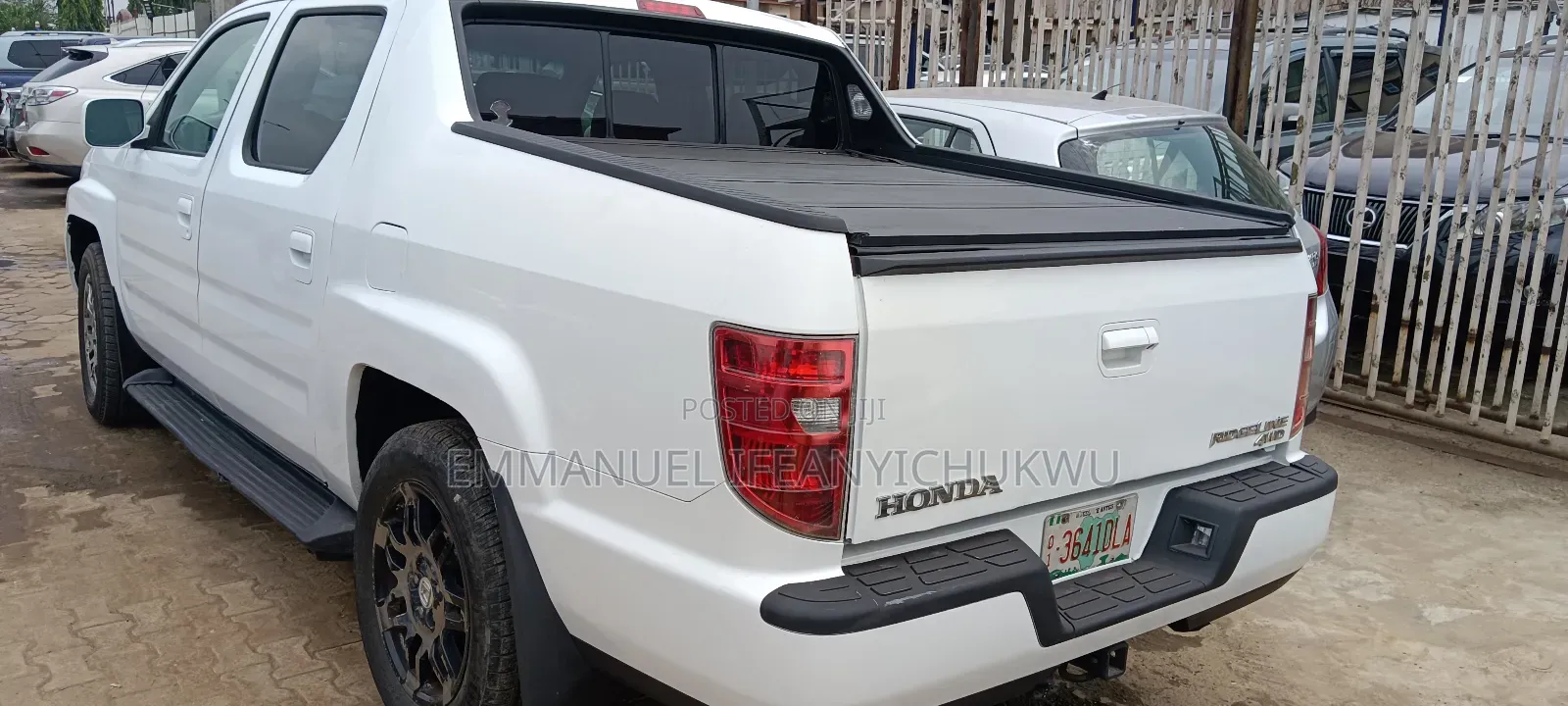 Honda Ridgeline RTL w/Leather 4x4 Crew Cab 122 in. WB 2012 White