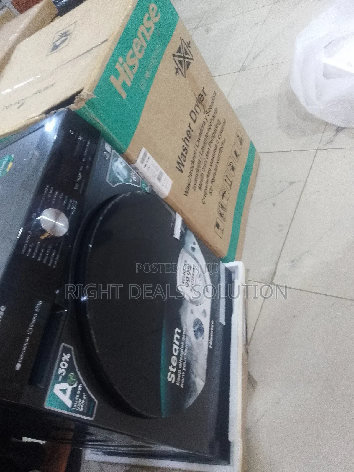 Hisense 8/5kg Front Load Combo: Inverter Power Meets Steam-Fresh Res