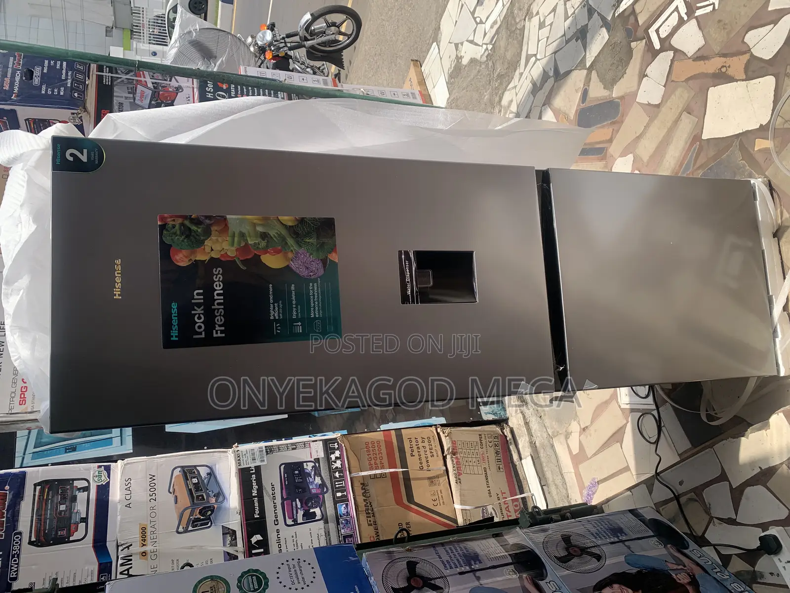 Hisense Down Freezer With Dispenser