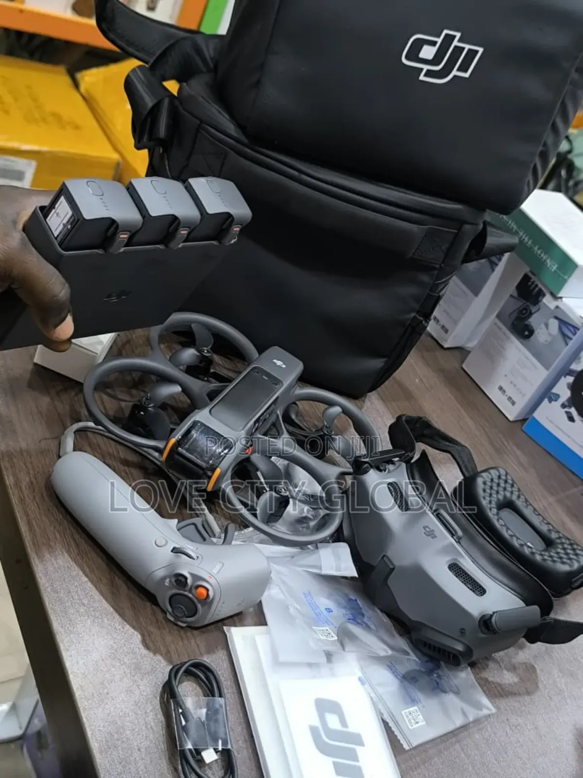 Dji Avata 2 Professional Drone Fly More Combo, 3 Battery Rc Motion 3