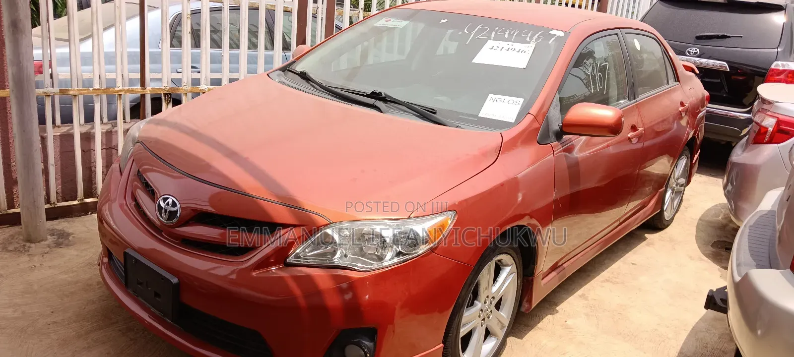 Toyota Corolla S Special Edition 4dr Sedan (1.8L 4cyl 4A) 2013 Red