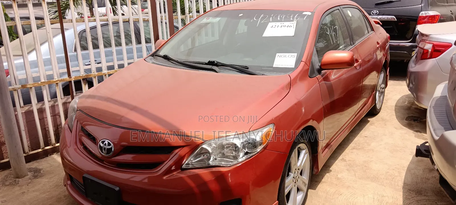 Toyota Corolla S Special Edition 4dr Sedan (1.8L 4cyl 4A) 2013 Red