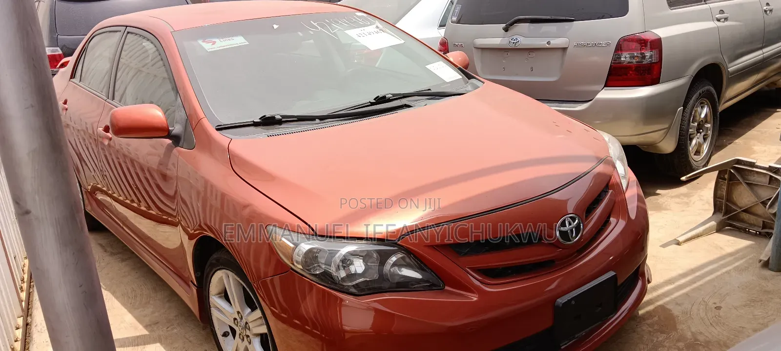 Toyota Corolla S Special Edition 4dr Sedan (1.8L 4cyl 4A) 2013 Red