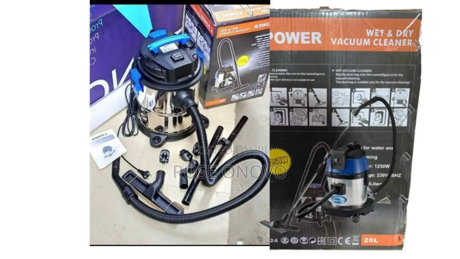 Wet and Dry Vacuum Cleaner