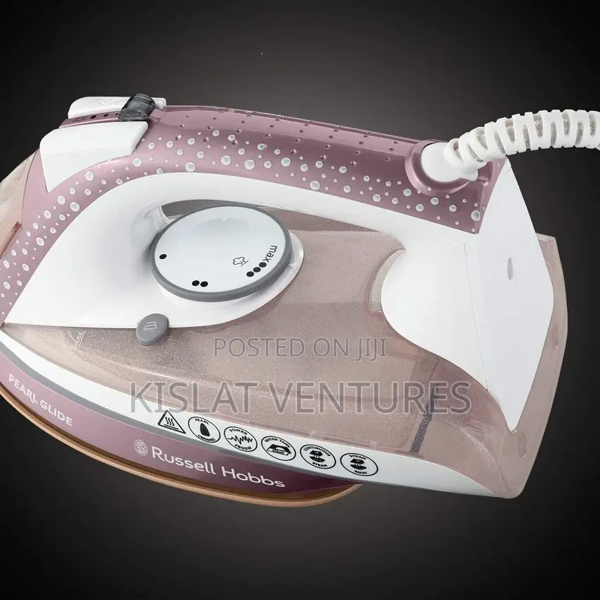 Russell Hobbs Pearl Glide Rose Iron - 2600w