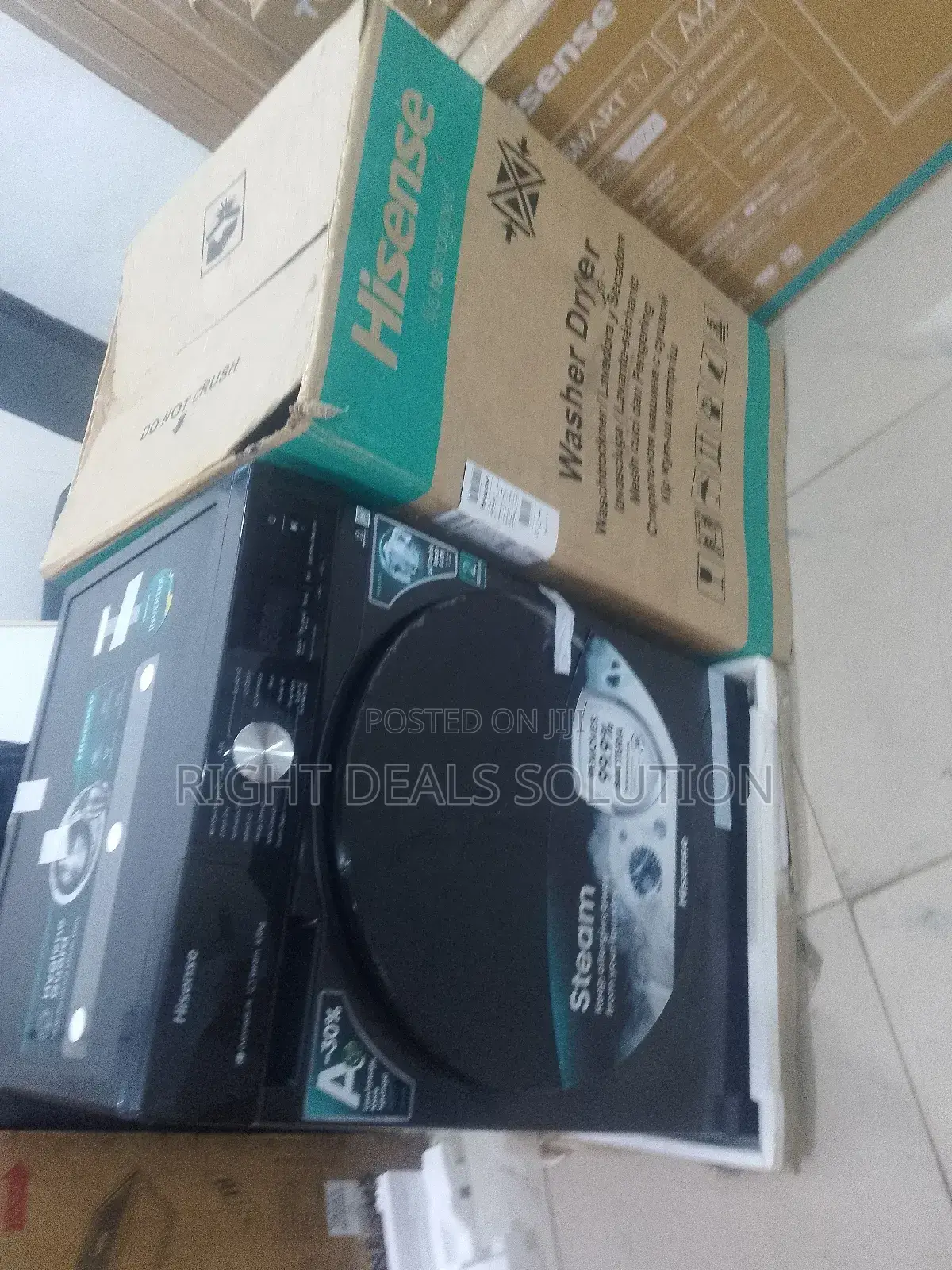 Hisense 8/5kg 2-in-1: Add, Inverter Savings Steam Bacteria Buster