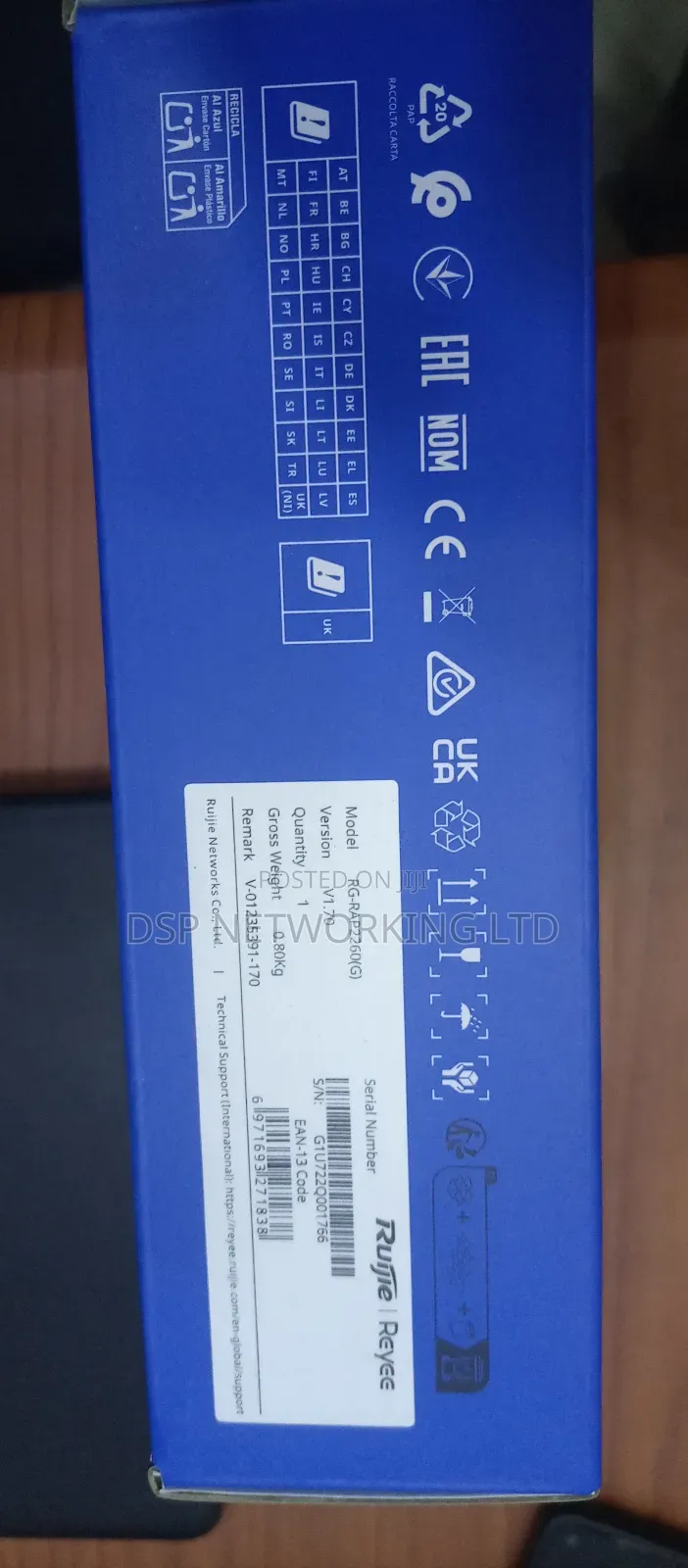 Ruijie Rg-Rap2260(G) Wifi 6 Access Point–High-Speed Indoor Wireless Ap