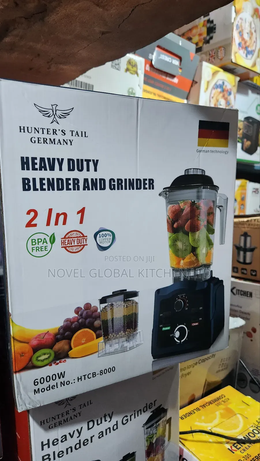4.0l Capacity Hunters Tail Germany Blender