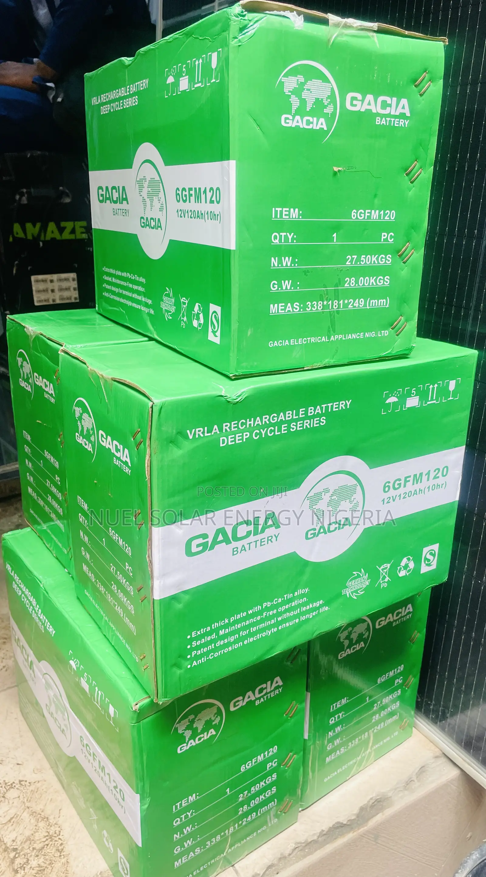 12v.120ah Gacia Battery