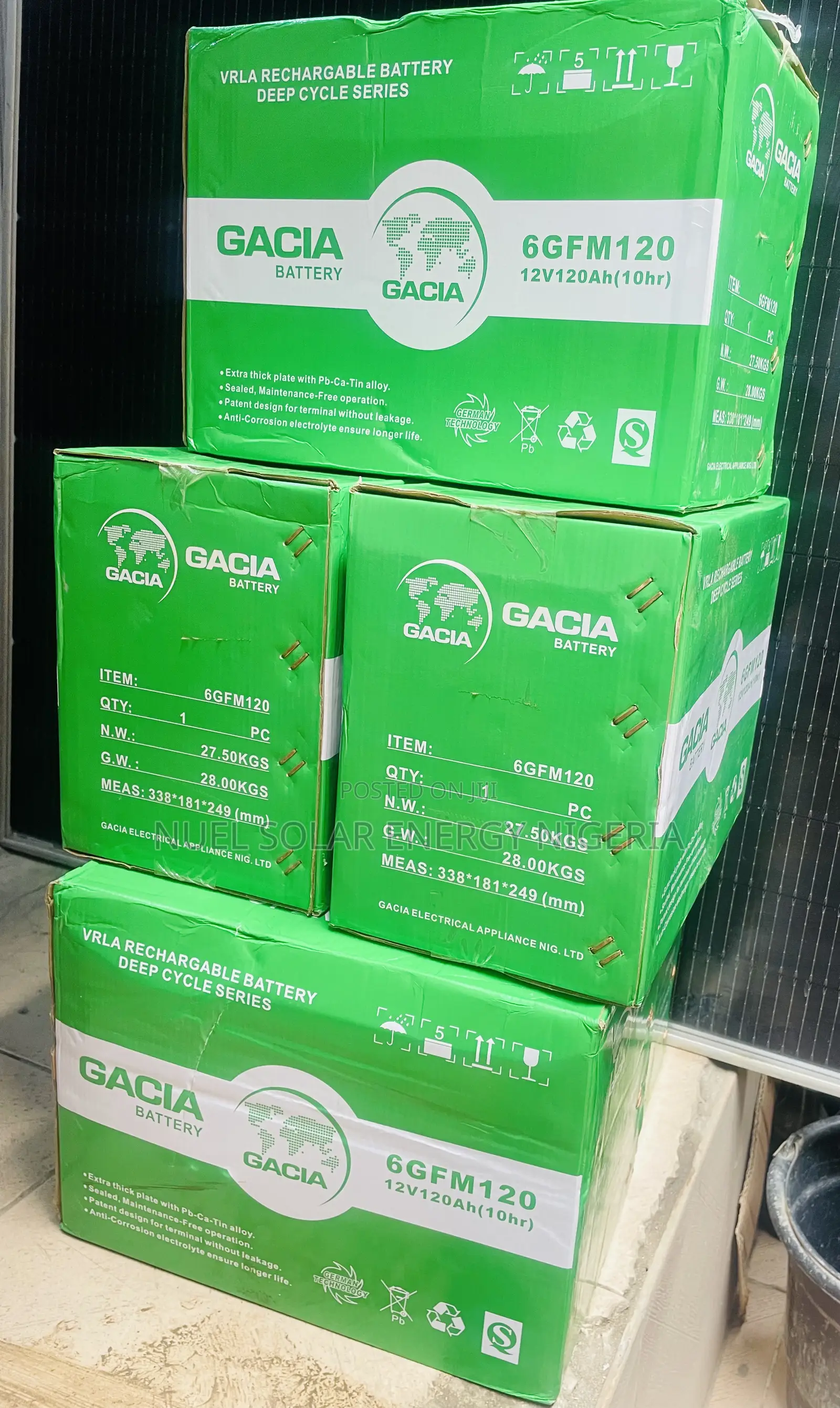 12v.120ah Gacia Battery