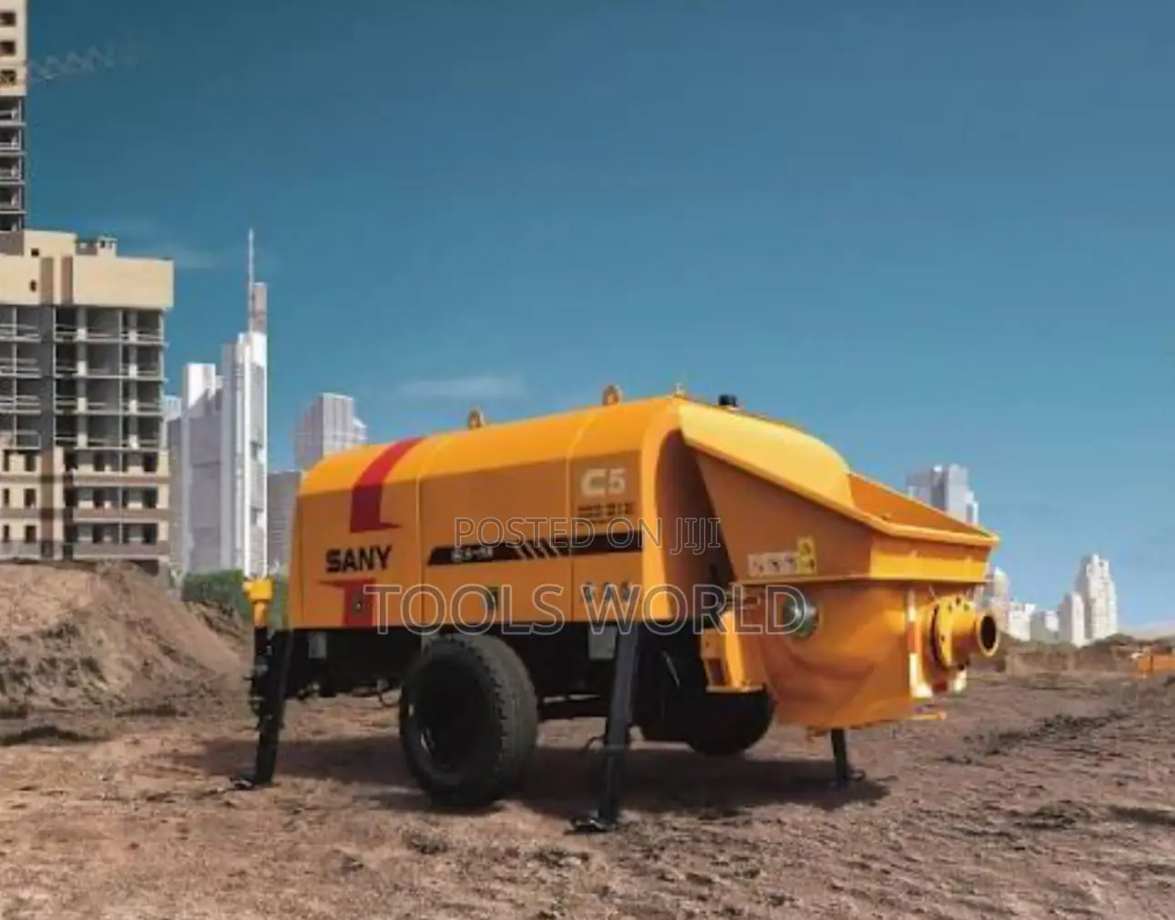 Diesel Engine 60 Cubic Concrete Transfer Pump – 60m3/Hr Capacity