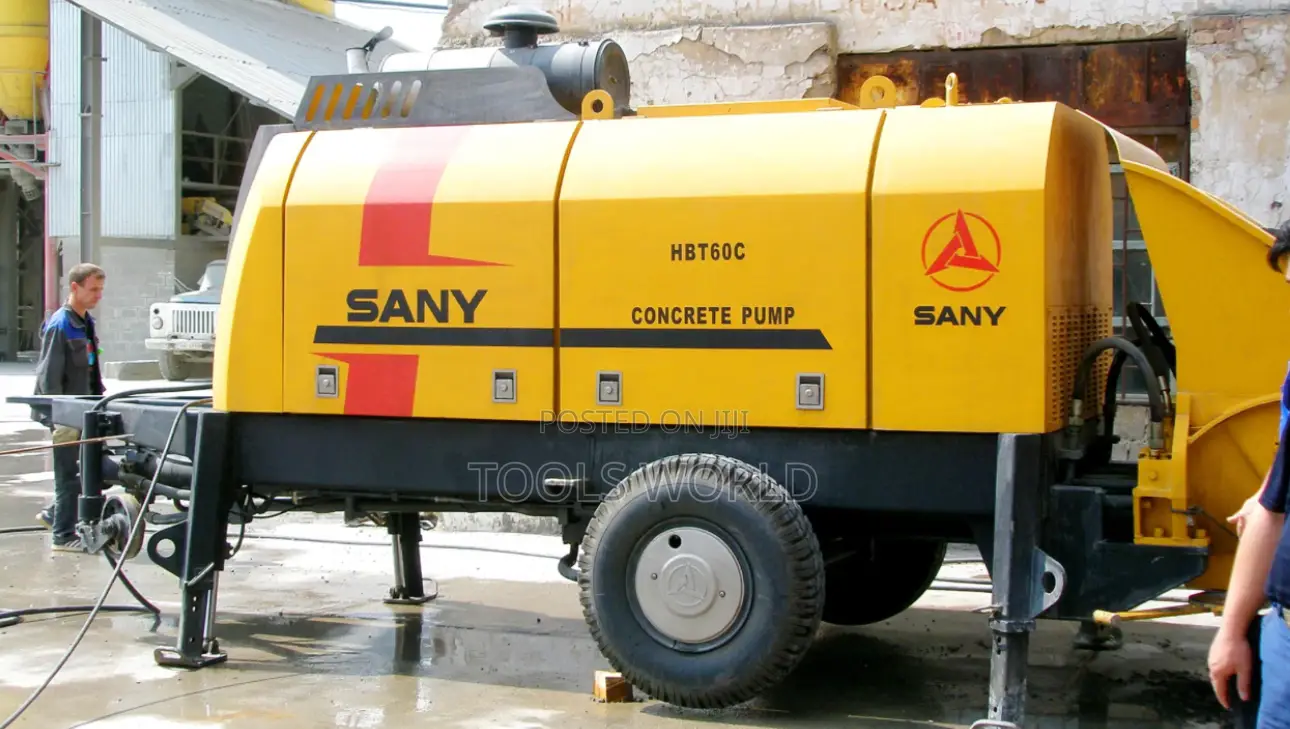 Diesel Engine 60 Cubic Concrete Transfer Pump – 60m3/Hr Capacity
