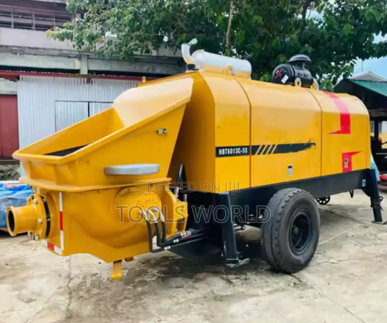 Diesel Engine 60 Cubic Concrete Transfer Pump – 60m3/Hr Capacity
