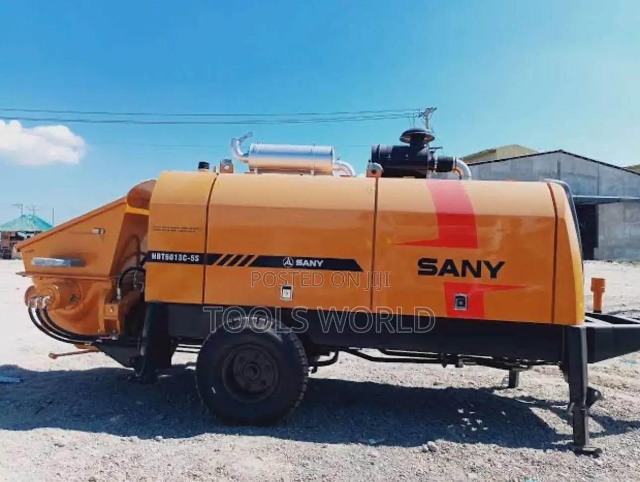 Diesel Engine 60 Cubic Concrete Transfer Pump – 60m3/Hr Capacity
