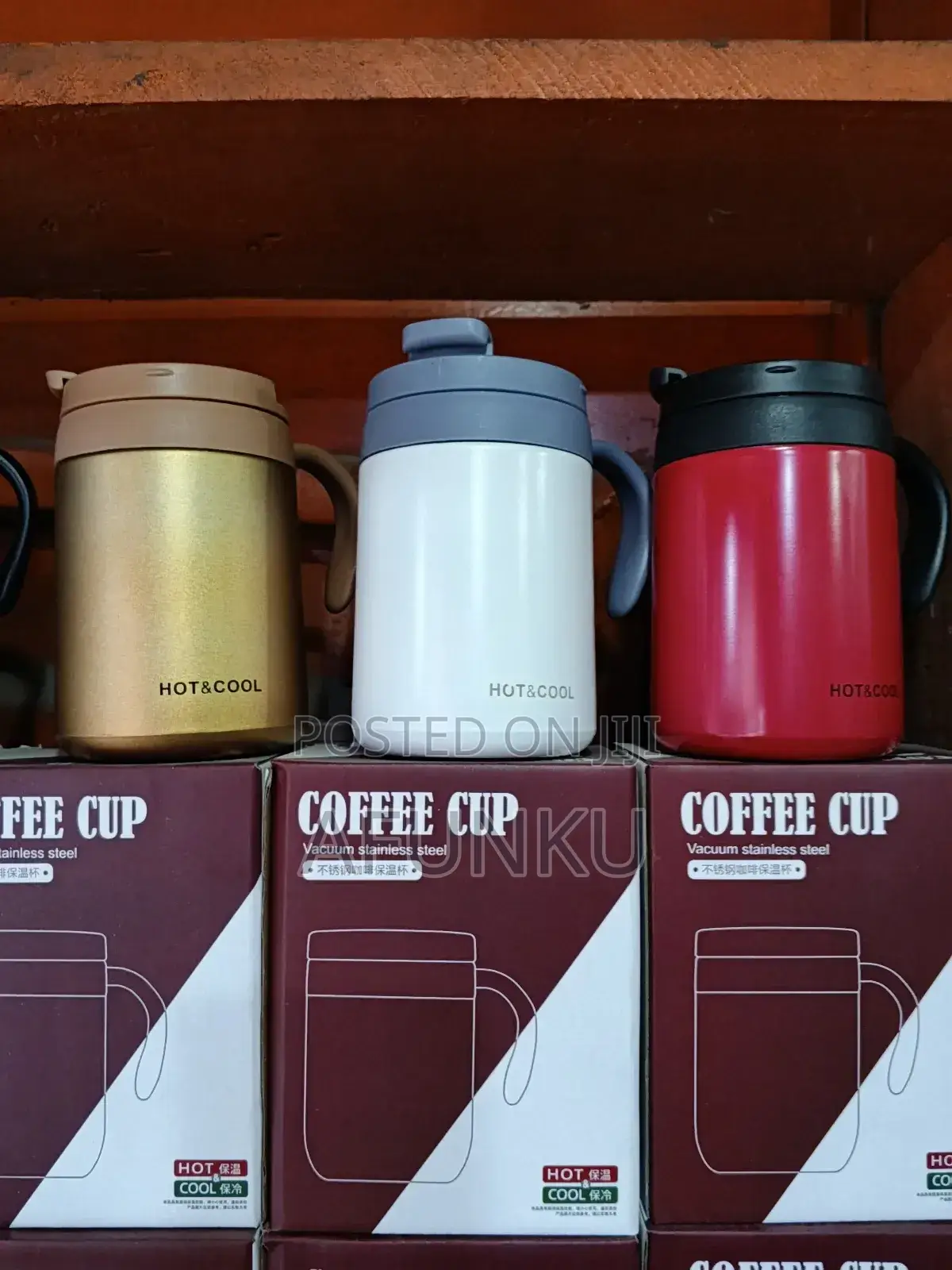 Coffee Mugs in Different Colors