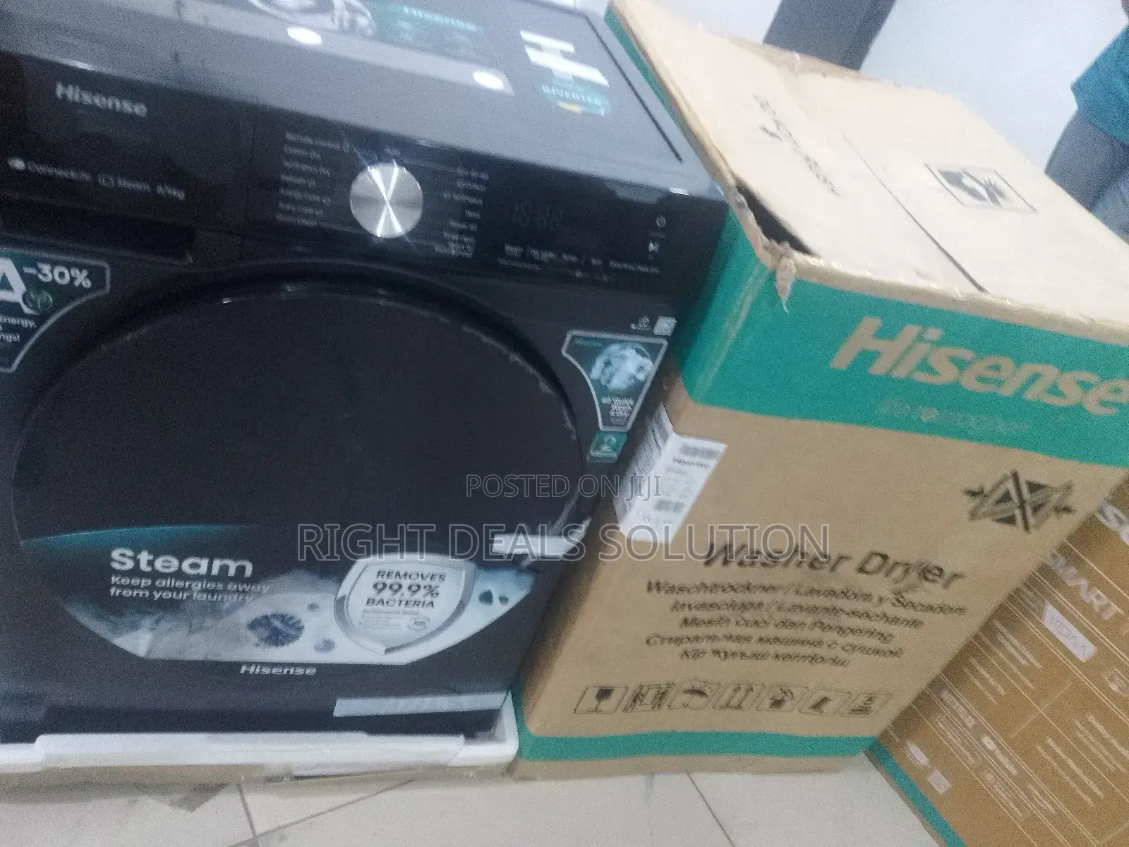 Hisense 8kg Wash / 5kg Dry – Fresh, Inverter Silent Allergy Buster