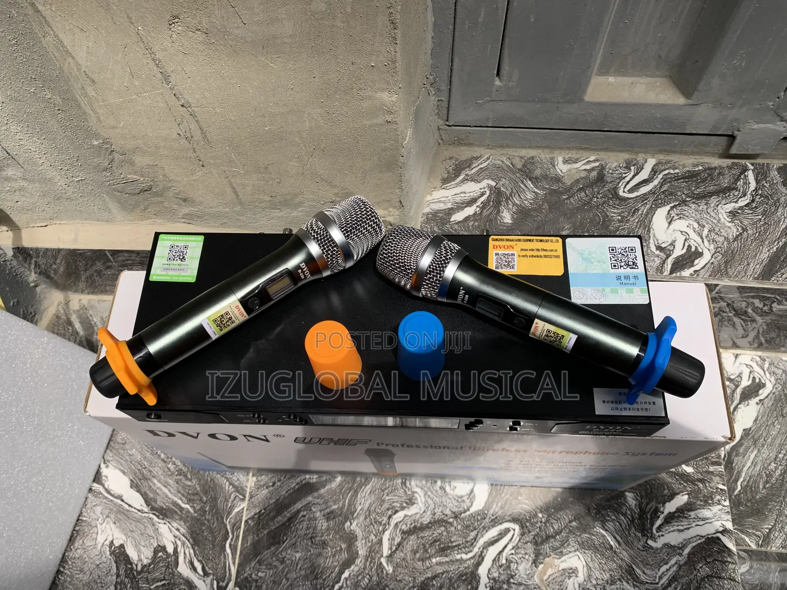 Dvon D-220 Uhf Digital Wireless Microphone