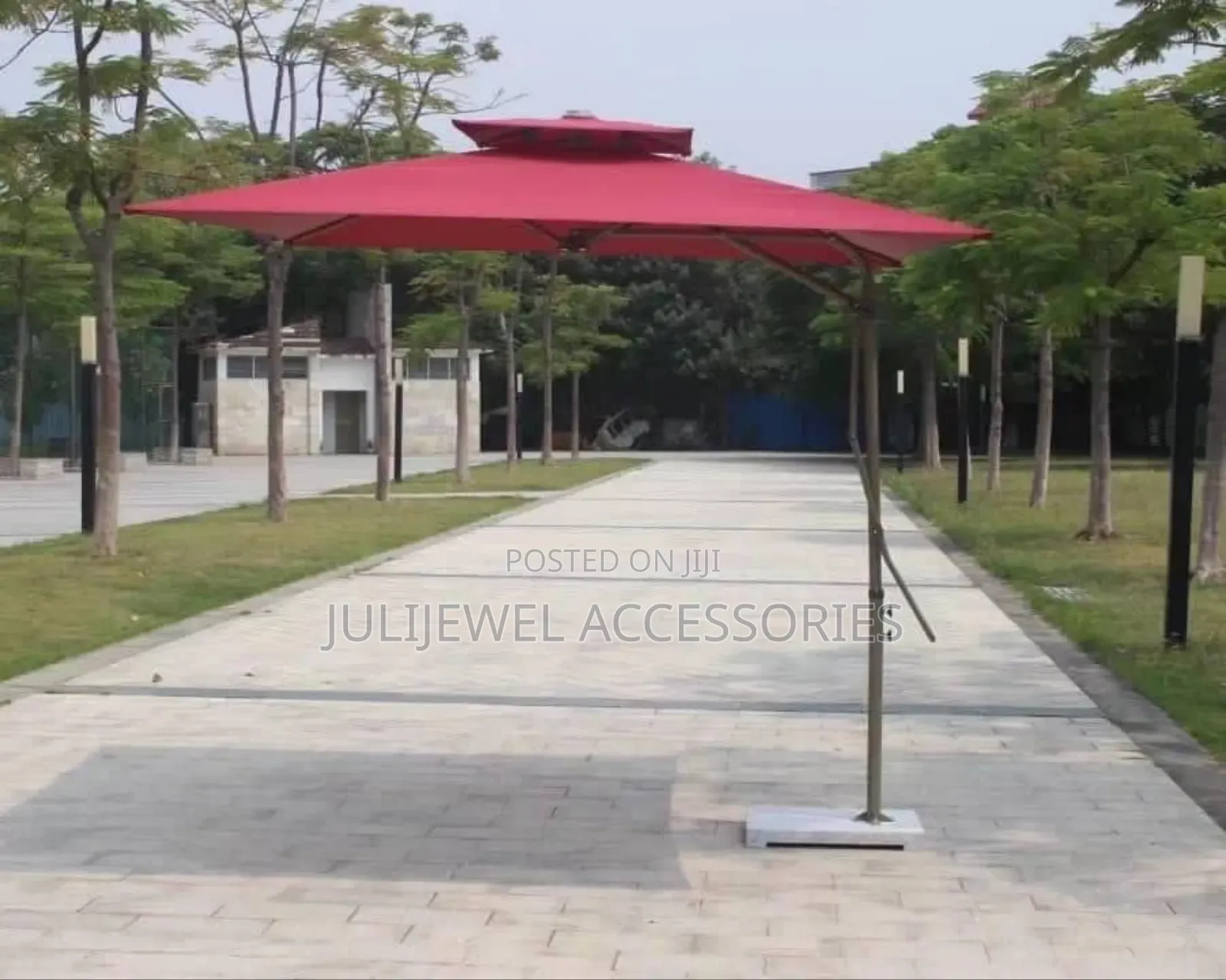 Outdoor Umbrella Canopy Gazebo Tent 9ft X Ft