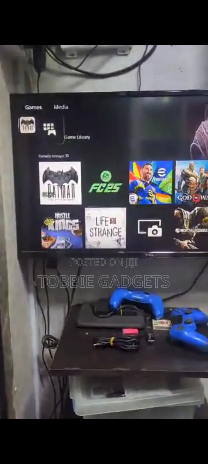 Sony Playstation 5 Fat Console With 2 Pads And 10 Games Installed