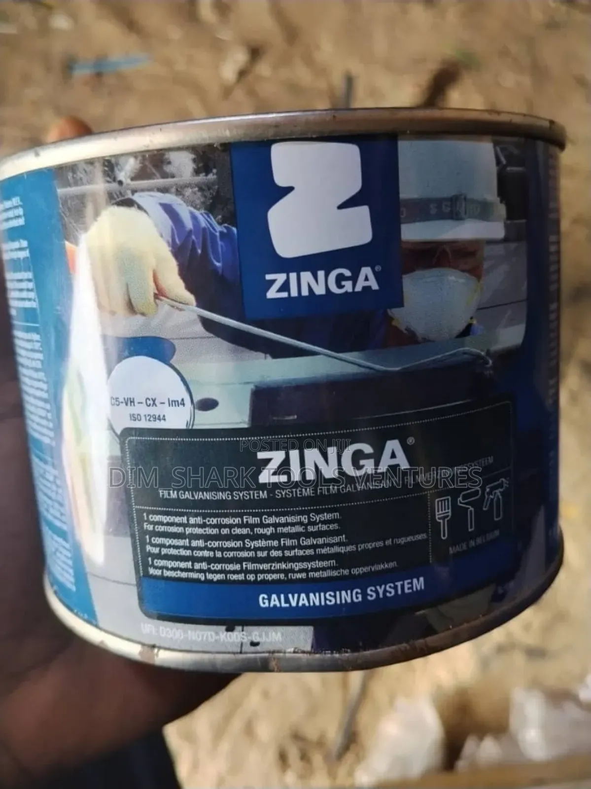 1kg Zinga Film Galvanising System